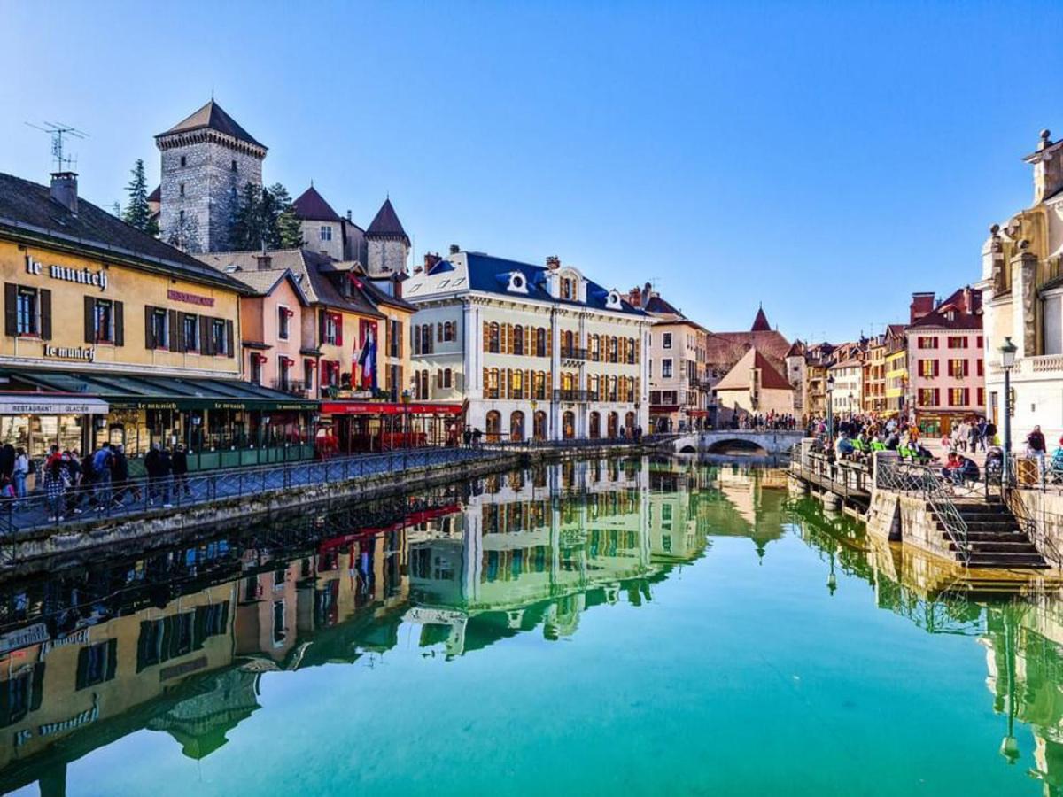 L'Echappee Du 36 - 4 Chambres Dans Le Triangle D'Or A 100M Du Lac, Parking Gratuit Annecy Exterior foto